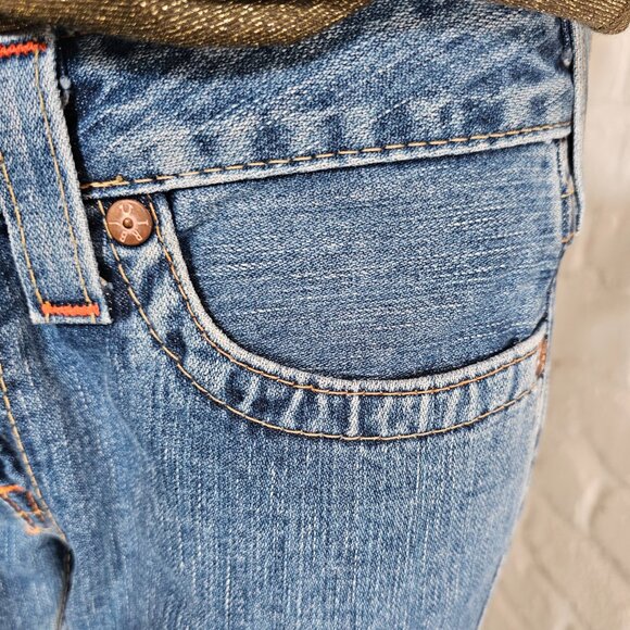 True Religion Joey Flare Jeans 30 Embroidered "Madame Mystery" Limited Edition - Picture 10 of 16